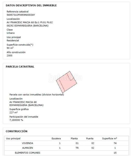 Foto b708a626-92ef-4a2a-9c8b-9e2fbed6b605. Pis a francesc macia 68 a Nucli Urbà Esparreguera