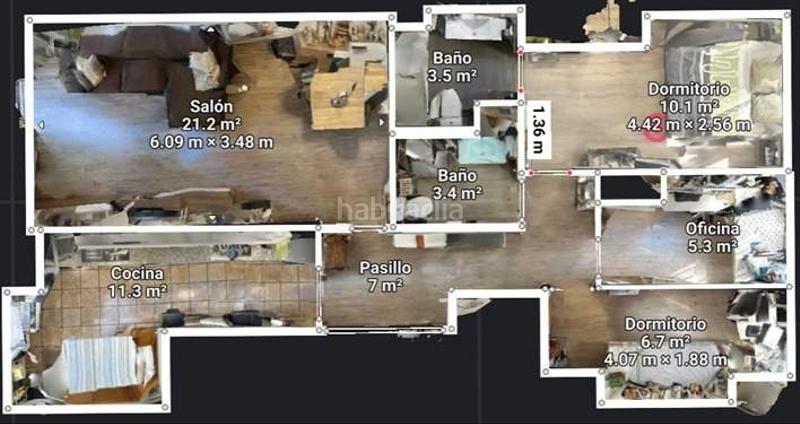 Foto cf505b35-4766-4c34-88e3-2be8bccffc43. Pis amb calefacció aparcament a Pallejà