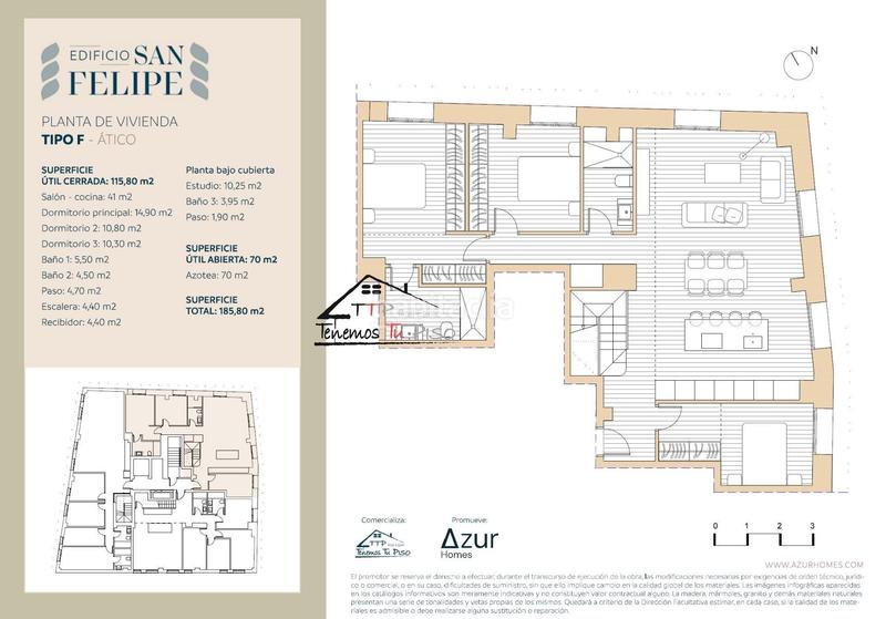 Foto e36177e6-6f57-4406-b02e-837ab9bae512. Penthouse in calle calle de joaquín gil berges 8 in Zaragoza