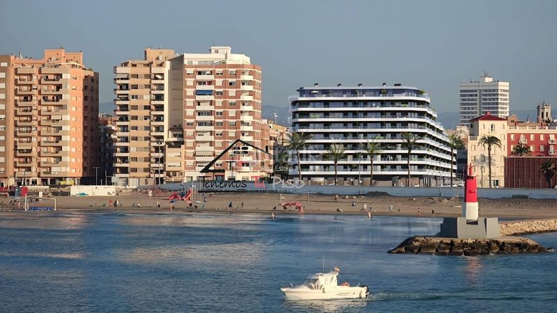 Foto 590a1131-8702-4c7b-b735-13832f1c9bc8. Piso tipo 5e 3 dormitorios vista lateral mar en Puerto Benicarló