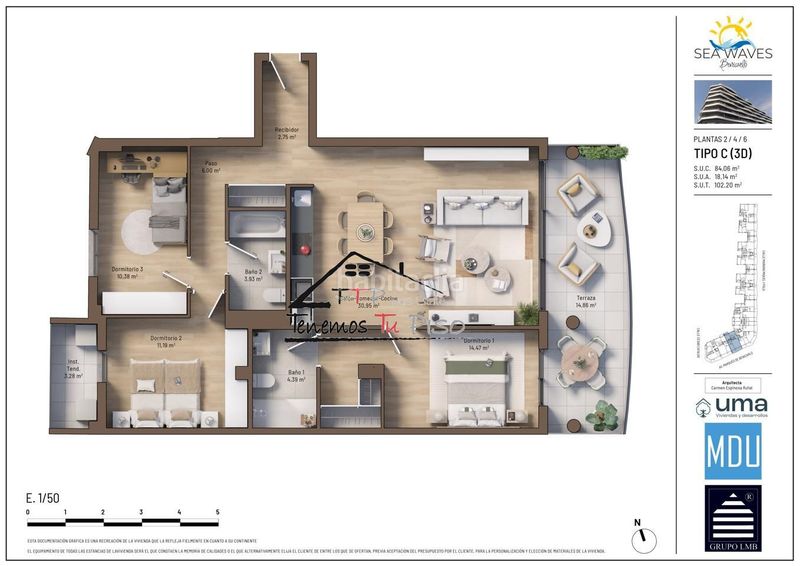 Foto a1d5c552-d2d1-418b-811f-7bbadda47865. Pis amb aparcament piscina a Puerto Benicarló