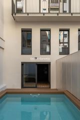 Duplex  Grassot. Planta baja con terraza y piscina