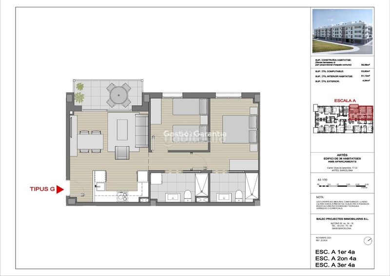 Foto b56b8110-84c5-4fa1-8299-201d037d41f6. Pis 60m<sup>2</sup> a Artés