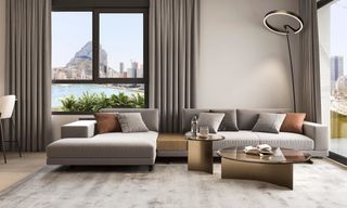 Apartamento en Avenida de europa. Apartamento lujoso y nico con vistas al mar en calpe