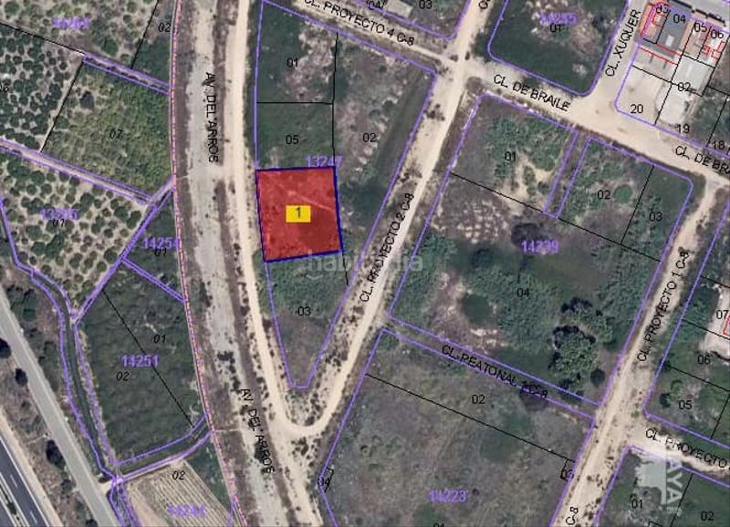 Foto a12efe8f-ebfd-4a8f-aecf-fcb2e7e634aa. Residential plot in carrer de josep maria boix vila 31 in Sueca