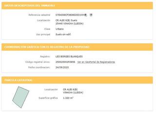 Terreny residencial a Carrer major 33