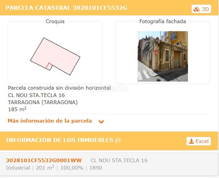 Foto b47b7148-f5f1-4c15-9954-f2c6be0255e3. Terreno residencial en carrer nou de santa tecla 4 en Tarragona