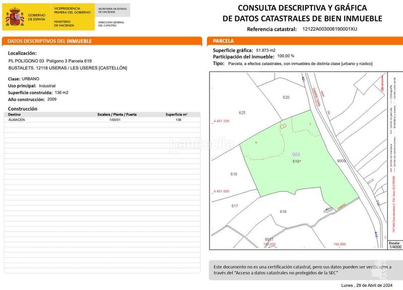Foto b4c2ca8e-a40b-4140-9bbf-6309cac21036. Finca rústica en carrer l'olivera 33 en Useres (les)