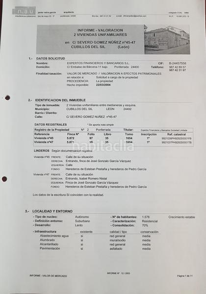 Foto c376956e-6e46-4b12-aa99-e4d2a4c3e07e. Haus mit heizung in Cubillos del Sil