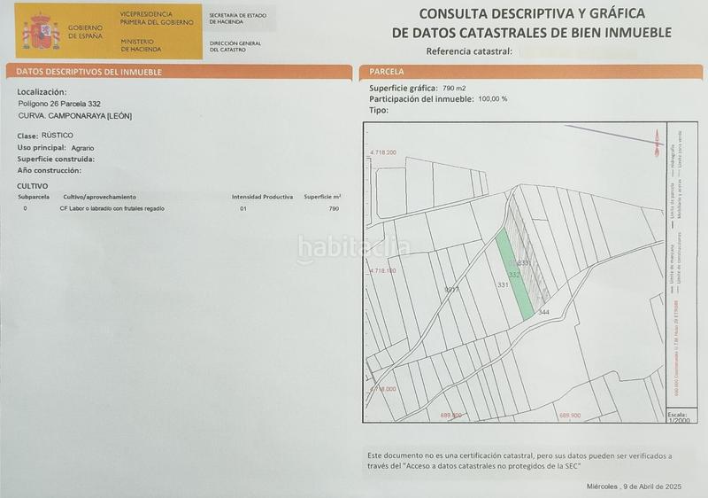 Foto 4305ad92-8e04-4916-b331-6b8af5bc823b. Fondo rustico in Cortes-Huertas Madrid