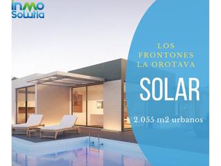 Terreno residencial  Primera. Solar para autoconstrucción o promoción en los frontones