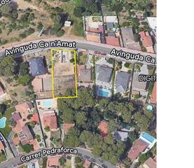 Terreny residencial a Avinguda ca n'amat 16. Opción 2 viviendas
