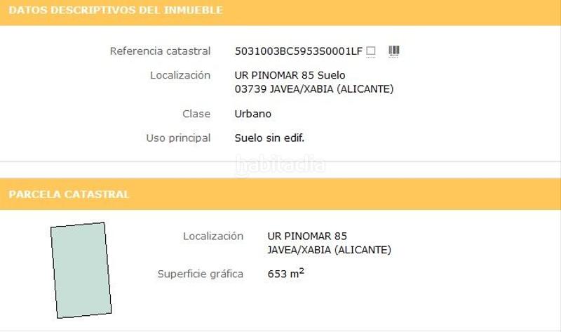 Foto 046fb153-e52a-4cb8-b65c-3e9afd3010d9. Terreny residencial a calle jean ingres 13 a Cap Martí - El Tossalet - Pinomar Xàbia