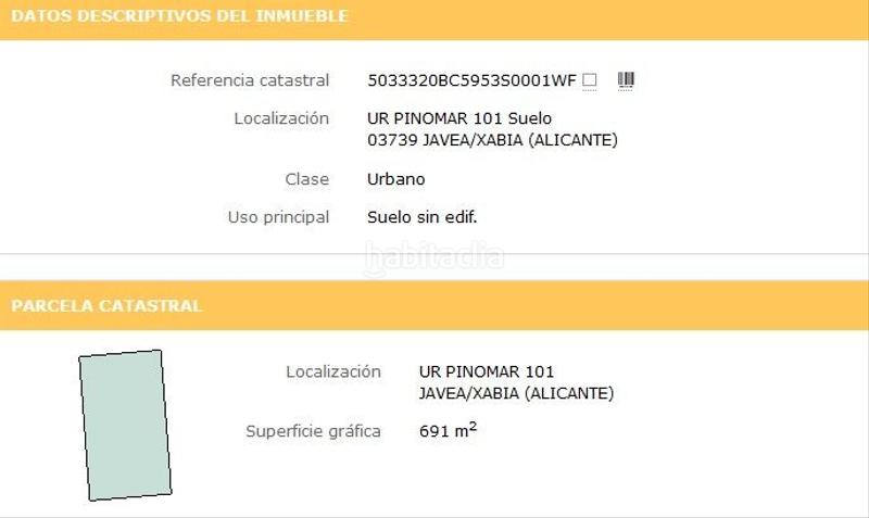Foto 8dd25cf9-1ef8-443b-845f-cb5dcb9583c8. Terreny residencial a calle jean ingres 13 a Cap Martí - El Tossalet - Pinomar Xàbia