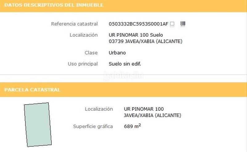 Foto 968bfc54-bc3b-43d0-9e21-29661ca9ac94. Terreny residencial a calle jean ingres 13 a Cap Martí - El Tossalet - Pinomar Xàbia