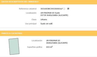 Residential Plot in Calle jean ingres 13