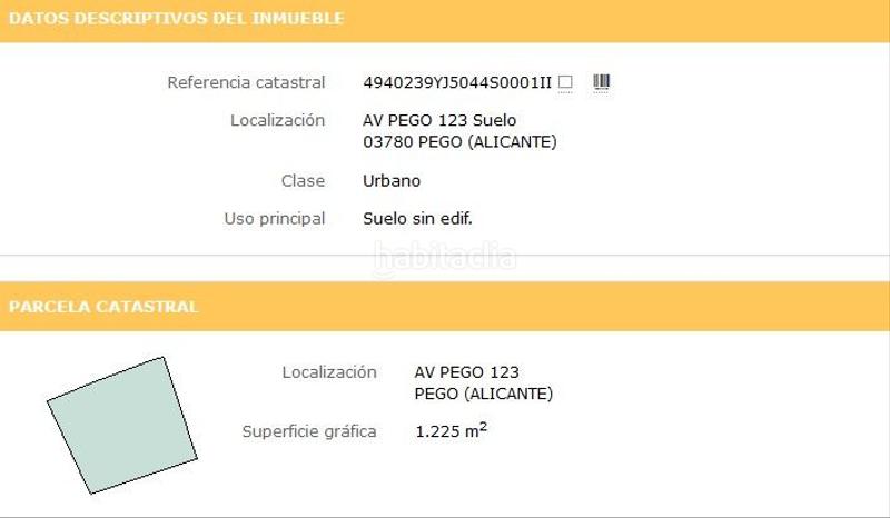 Foto 1bbd20db-bb9b-47d8-a92a-dd92185d6476. Terreny residencial a urbanización montePego 442 a Pego