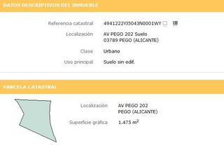 Terreno residenziale in Urbanización montepego 442