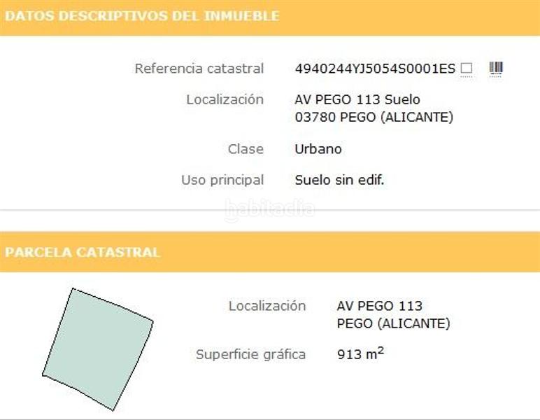 Foto 214cc2ed-42e8-468b-bd6c-bcc1c9ab74be. Terreno residencial en urbanización montePego 442 en Pego