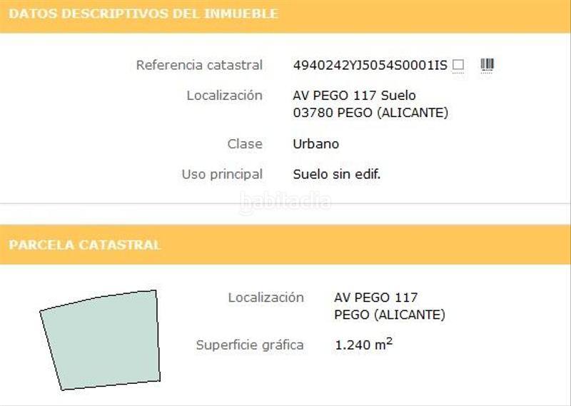 Foto 71624e3b-4b52-405a-90b3-0ca9d9ac1fad. Terreno residencial en urbanización montePego 442 en Pego