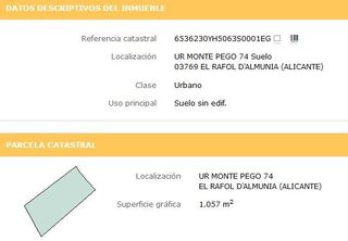 Residential Plot in Calle picasso 74b