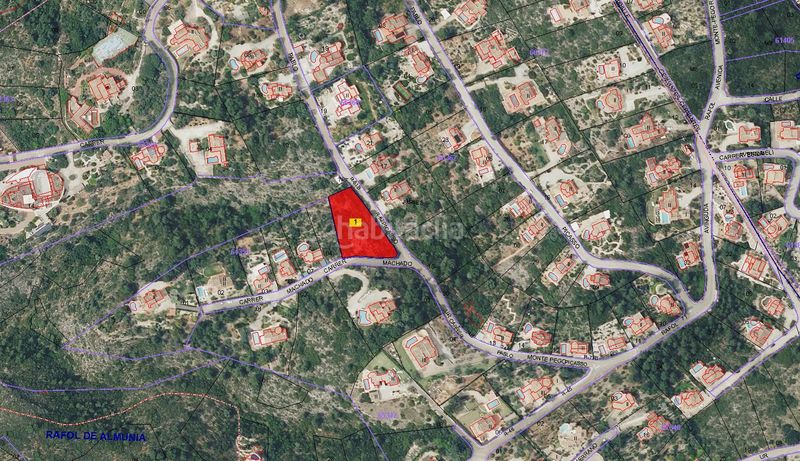 Foto c70a5db2-e2ec-4968-8406-73fefde37d6e. Terreny residencial a urbanización monte pego 58 a Ráfol de Almunia