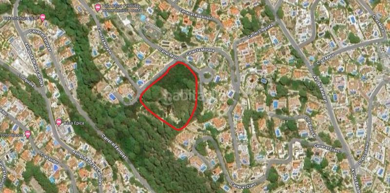 Foto 1dee5778-ab84-4482-a605-7c5faba95818. Terreny residencial a carrer la morena 24 a Cala Advocat-Baladrar Benissa