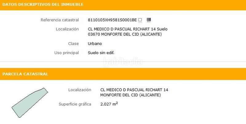 Foto 39d594ab-df84-4a4f-9e9f-b467539d2dea. Wohngrundstück in calle médico pascual richart 14 in Monforte del Cid
