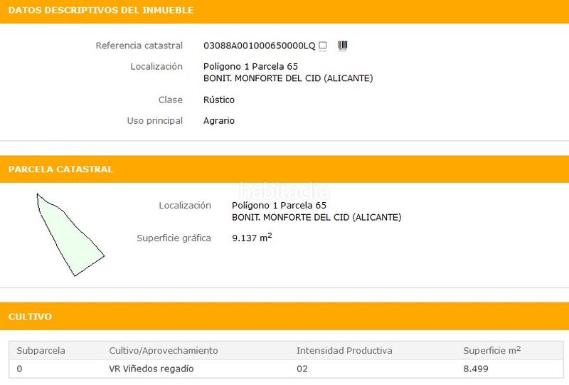 Foto 55efe380-b51e-4f98-a76a-ddc070a1ac46. Finca rústica en Monforte del Cid