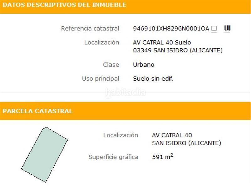Foto dfd594da-7856-4821-9079-4f62ff20194b. Terreny residencial a avenida de catral 40 a San Isidro