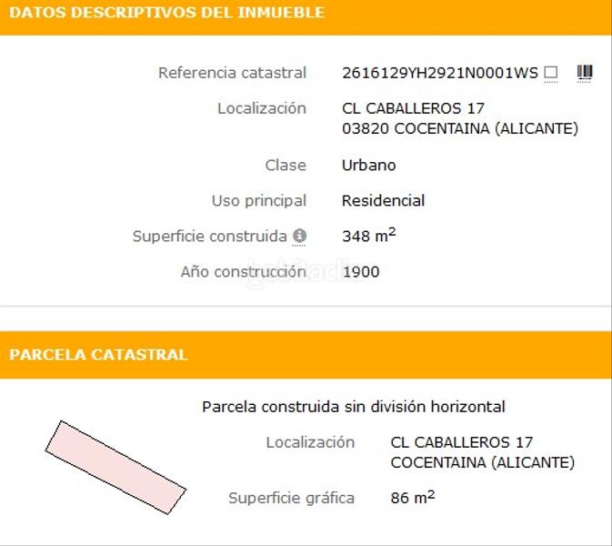 Foto 01a69400-750e-47b7-bf65-a616c2118574. Terrain résidentiel dans carrer cavallers 17 dans Cocentaina