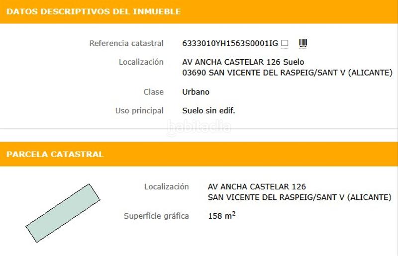 Foto 49b6c980-21bc-46b3-9efd-73b24e4d6718. Wohngrundstück in calle reyes católicos 37 in Norte Sant Vicent del Raspeig