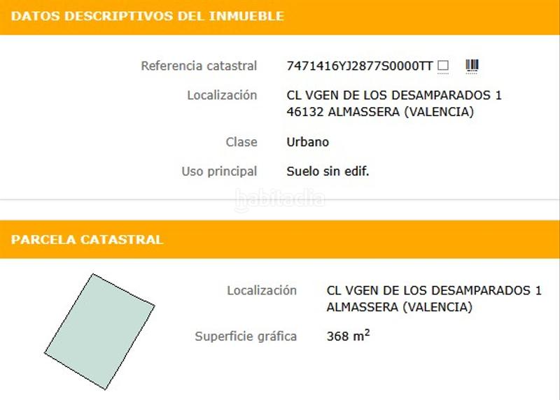 Foto 7f802c26-bed2-45cb-adcc-9f532650bb45. Terreno residenziale in carrer verge dels desamparats 1 in Almàssera