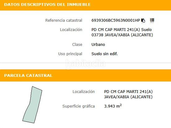 Foto e86bc7bd-9b38-465c-a190-9c92b37ea215. Residential plot in partida cm cap marti 483 in Cap Martí - El Tossalet - Pinomar Xàbia