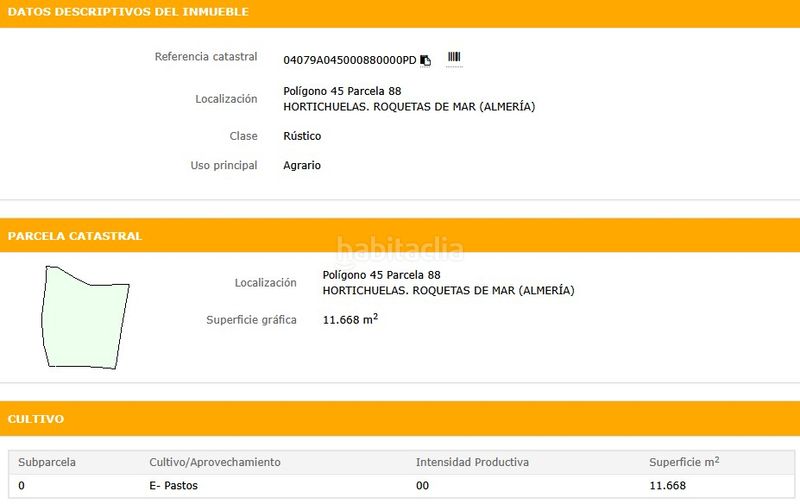 Foto 6f2d92de-9f0a-40c6-8663-d07f1b2f98e7. Finca rústica a n/a a El Parador de las Hortichuelas Roquetas de Mar