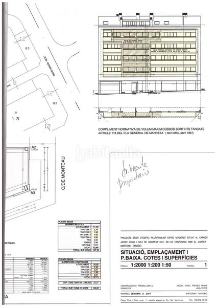 Foto 29bc62b8-ee20-4eab-b83e-91369b8a10ea. Terreno residenziale in de fra jacint coma i galí 38 in Manresa
