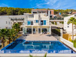 Xalet a Urbanización gran sol 7s. Exclusivo chalet con piscina y vistas al mar en calpe