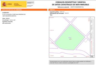 Residential Plot  Calle piteras