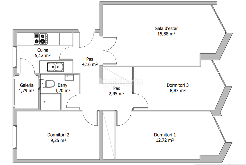 Foto d59c58b7-079d-499d-8480-334598d66adb. Pis a Barceloneta Barcelona
