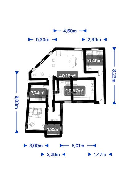 Foto eade31e0-da01-45d8-8cdf-9d5fc16e4490. Alquiler piso exclusiva vivienda en alquiler de larga duración en el Centro de la ciudad. en Salamanca