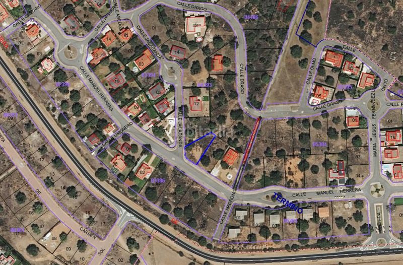 Foto f23236b6-16ff-4d02-bf31-0476ed575883. Terreny residencial a calle de la jacaranda 11 a Carrascal de Barregas