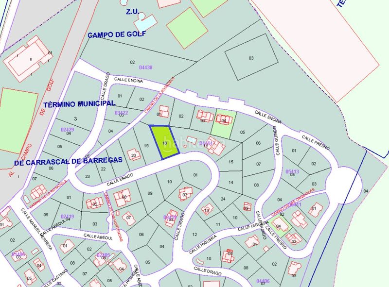 Foto fa0045e9-3014-40a2-918a-b81acf637801. Terreny residencial a calle drago 13 a Carrascal de Barregas