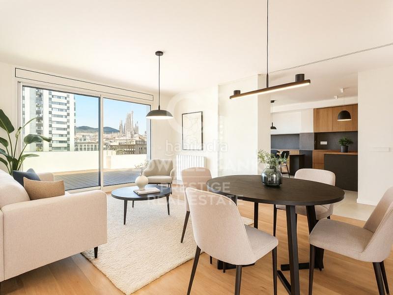 Foto 1124682c-f045-4022-ae65-e1257f1b3e9c. Dachwohnung mit parking in Fort Pienc Barcelona