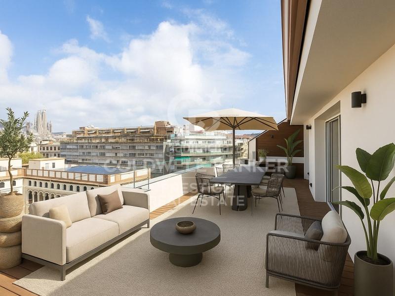 Foto 1fbfa587-8956-41bb-a0d3-e4ac9c050188. Dachwohnung mit parking in Fort Pienc Barcelona