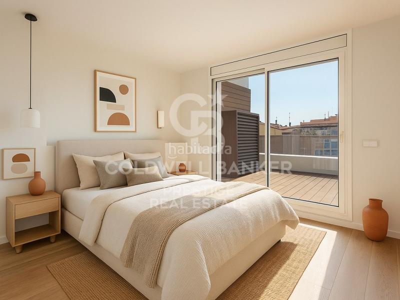 Foto 8e75a509-b7d7-4b9d-8e3c-9807e99a4119. Dachwohnung mit parking in Fort Pienc Barcelona