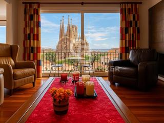 Appartement  N/a. Piso de diseo estilo loft con terraza y vistas a la sagrada fam