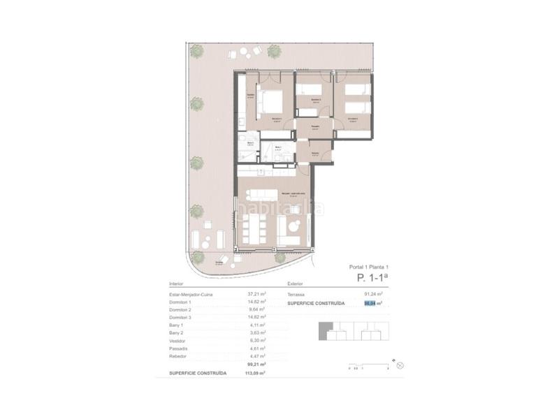 Foto bd903c04-9b0a-4a20-a813-34fd6e375e80. Etagenwohnung mit parking pool in El Rengle Mataró