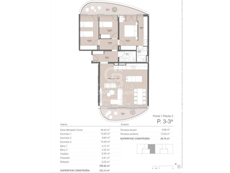 Foto 2f67fb59-5bb2-479f-94bd-0eb5dbb05cf6. Pis amb aparcament piscina a El Rengle Mataró