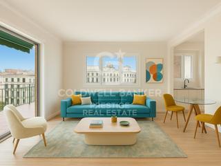 Pis  Paseo sant joan. Piso reformado con terraza en passeig de sant joan, la dreta de