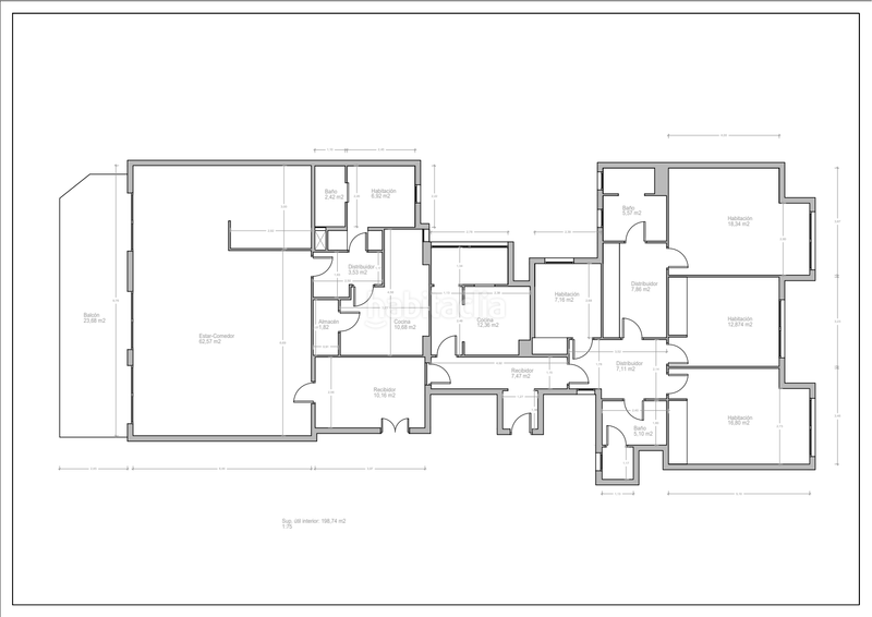 Foto 0a322c28-7d61-4f89-9fde-03b636ef2f48. Etagenwohnung in Sarrià Barcelona